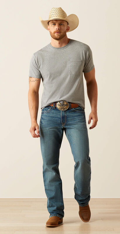 M4 Low Rise Scoundrel Boot Cut Jean Back